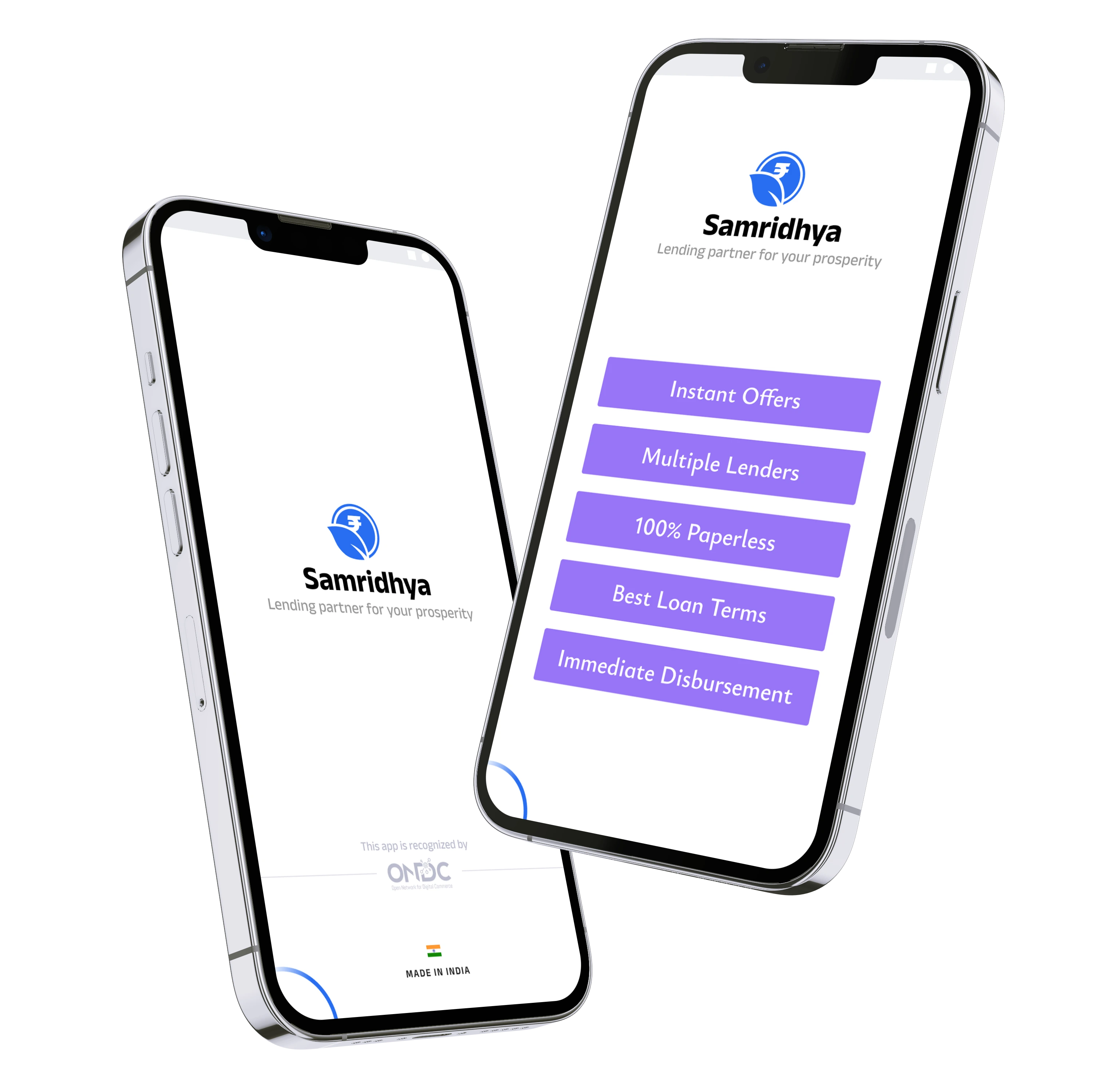 Samridhya Loan App Interface